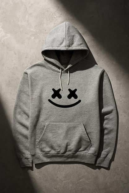 New Summer Collection Full Grey Hoodie (Large)